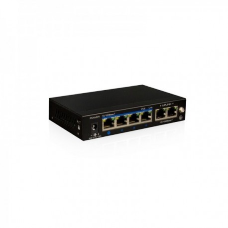 Switch POE 5 portas (4+1)
