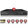 Gravador digital tri-híbrido AHD 4 canais H264 FULL HD 1080P