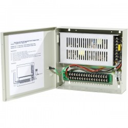 Fonte de alimentação profissional 12 volts - 20 amp - 18 saídas