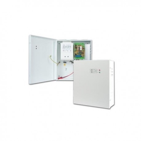 Fonte de alimentação profissional 12 volts / 5 amp + bateria de reserva