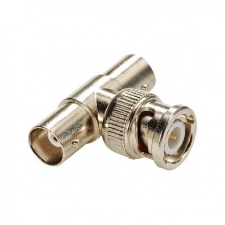 Adaptador BNC fêmea Tipo T
