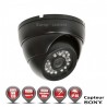 Câmera dome 1000 TVL 1/3 SONY IMX138 IP66 IR 20m à prova de vandalismo