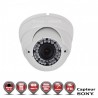 Câmera dome varifocal 1000 TVL 960H 1/3 SONY IMX138 IP66 IR 40m à prova de vandalismo