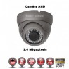 Câmera dome AHD FULL HD 1080P 2.4MP Sensor 1/2.7" SONY IMX322 IR 35m à prova de água e de vandalismo