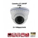 Câmera dome IP IR 35m ONVIF Varifocal POE SONY 1080P 2.4MP à prova de água e de vandalismo