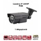 Câmera bullet IP POE IR 60m ONVIF Varifocal 720P 1MP à prova de água e de vandalismo