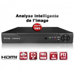 Gravador digital HVR 4 canais FULL 960H / WD1 H264 - HDMI - Análise inteligente - Plug and play